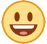 Grinning Face with Big Eyes