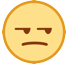 Unamused Face