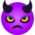 Angry Face with Horns