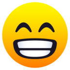 Beaming Face with Smiling Eyes