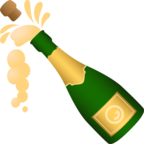 Bottle with Popping Cork