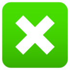 Cross Mark Button