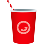 Cup with Straw