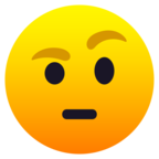 Face with Raised Eyebrow