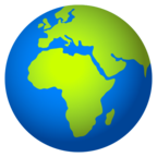 Globe Showing Europe-Africa