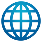 Globe with Meridians