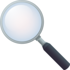 Magnifying Glass Tilted Left