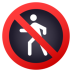 No Pedestrians