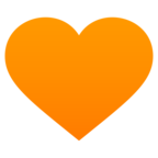 Orange Heart
