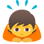 Person Bowing
