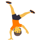 Person Cartwheeling