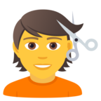 Person Getting Haircut