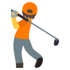 Person Golfing