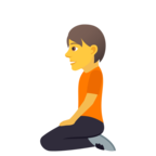 Person Kneeling