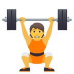 Person Lifting Weights