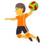 Person Playing Handball
