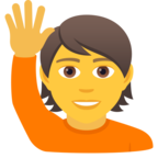 Person Raising Hand