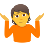 Person Shrugging
