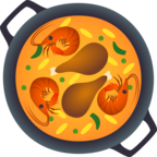 Shallow Pan of Food
