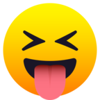 Squinting Face with Tongue