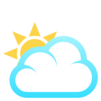 Sun Behind Large Cloud