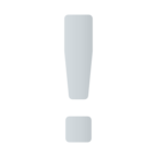 White Exclamation Mark
