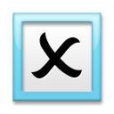 Избирательная урна со скриптом X