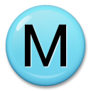 M в кружке