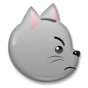 Надутая кошка