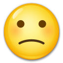 Слегка нахмуренное лицо