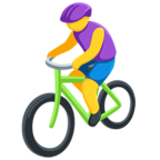 Person Biking