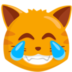 Cat with Tears of Joy