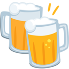 Clinking Beer Mugs