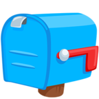 Closed Mailbox with Lowered Flag