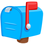 Closed Mailbox with Raised Flag