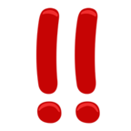 Double Exclamation Mark