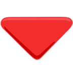 Red Triangle Pointed Down