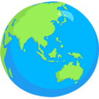 Globe Showing Asia-Australia