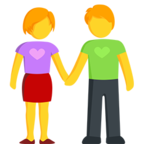 Woman and Man Holding Hands