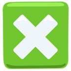 Cross Mark Button