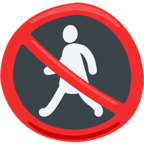 No Pedestrians