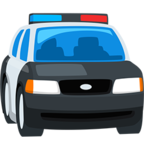 Oncoming Police Car