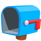 Open Mailbox with Lowered Flag