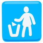 Litter in Bin Sign