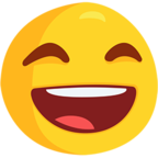 Grinning Face with Smiling Eyes