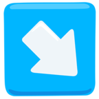 Down-Right Arrow