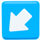 Down-Left Arrow