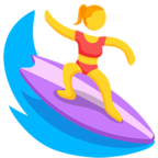 Person Surfing