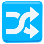 Shuffle Tracks Button