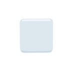 White Medium-Small Square